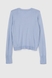 Пуловер однотонный женский Park karon 10284 One Size Голубой (2000989250081D) Фото 9 из 13