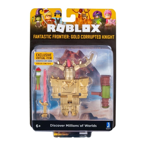 Фото Игровая коллекционная фигурка Jazwares Roblox Core Figures Fantastic Frontier: Gold Corrupted Knight ROG0172 (2000904636853)