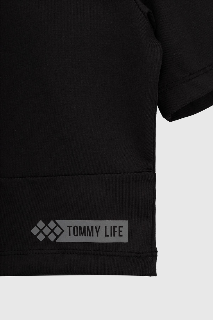 Фото Топ фитнес однотонный женский Tommy life 97265 XL Черный (2000989973195A)