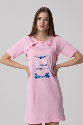 Фото Ночная рубашка MURAT KYZEY Drems M Розовый (2000990142740A)
