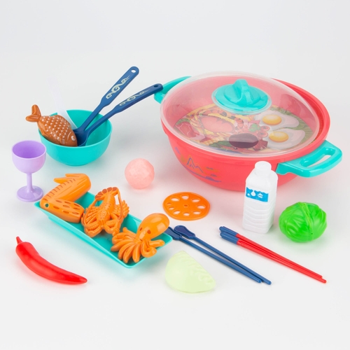 Фото Детский набор посуды 625A Коралловый (2000989675631)