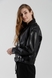 Куртка женская однотонная GK23 3XL Черный (2000990445452D) Фото 3 из 14