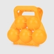 Снежколеп на пять шариков YiKai 080B Оранжевый (2000990248909) Фото 1 из 6