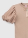 Блуза однотонна для дівчинки Perix 5003 152 см Бежевий (2000990479938D) Фото 3 з 5