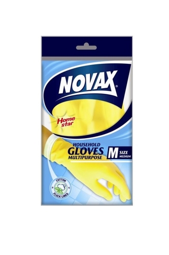 Перчатки резиновые NOVAX упрочнены M (9556073103427)