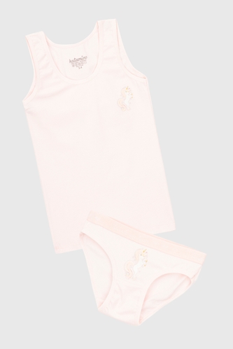 Фото Комплект белья для девочки Katomino K128387 134-140 см Розовый (2000990444974A)