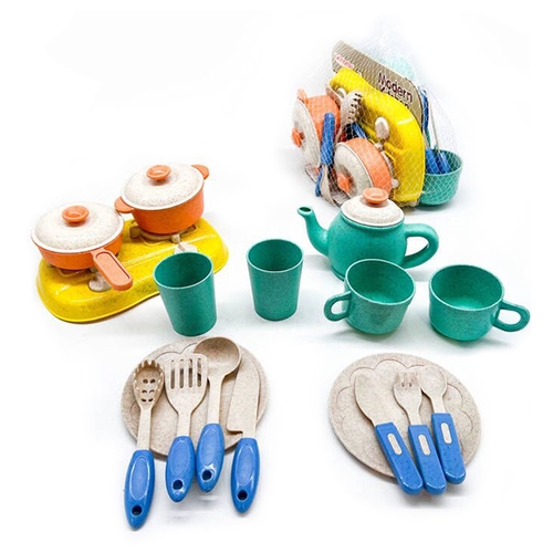 Фото Набор посуды 20 предметов 1023E-D Разноцветный (2002012581360)