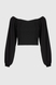 Блуза женская 2401 L Черный (2000990396594D) Фото 6 из 9