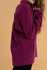 Кофта флисовая однотонная женская High RB13108-4040 3XL Фиолетовый (2000989877554W) Фото 12 из 26
