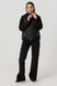 Куртка однотонная женская Visdeer 24111 XL Черный (2000990321220D) Фото 6 из 15