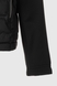 Куртка однотонная женская Visdeer 24111 XL Черный (2000990321220D) Фото 12 из 15