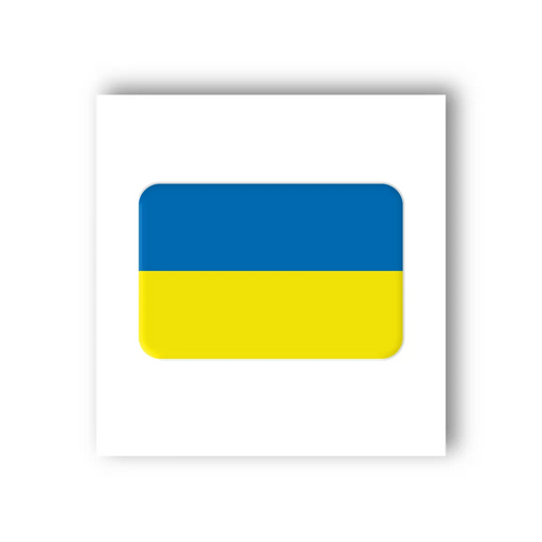 Фото 3D-стикер "Флаг прямоугольник" Tattooshka SX-71 (4829000011603)