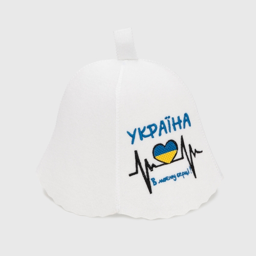 Фото Шапка для сауны COTTONHILL Украина Белый (2000990279101A)