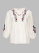 Вышиванка рубашка женская Park karon 23043 L Белый (2000990485571A) Фото 8 из 12