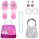 Фото Аксессуары для девочек туфельки, браслеты, серьги, сумочка 920 Разноцветный (6977479404926)