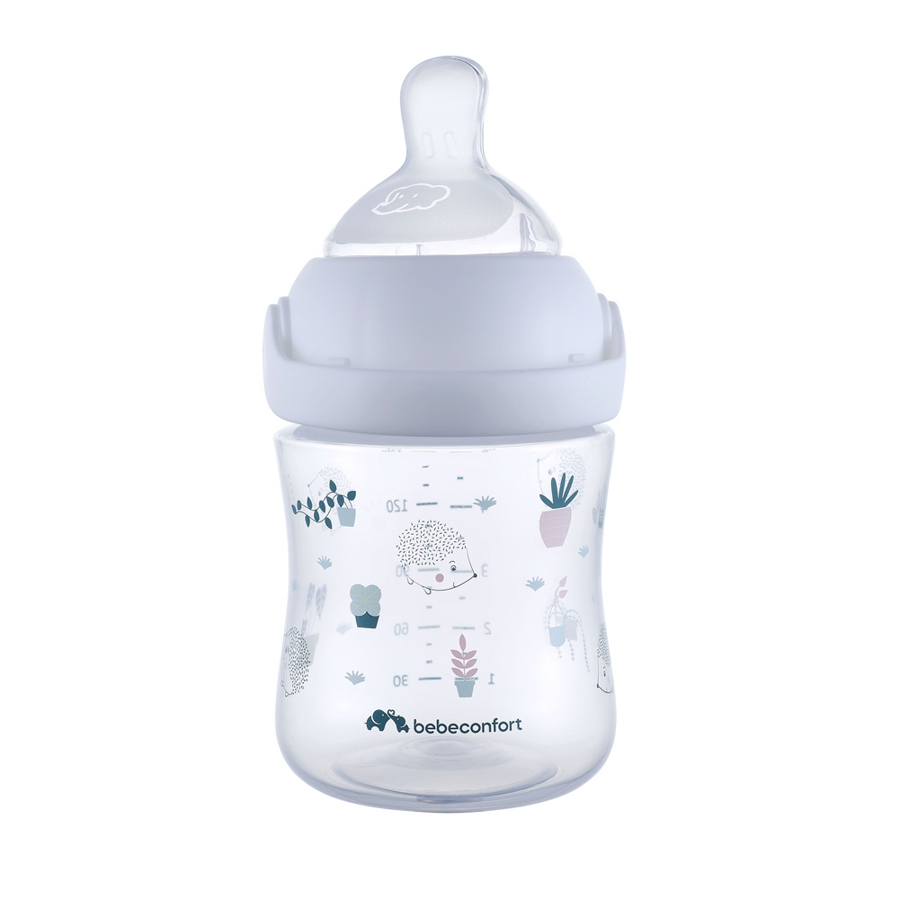 Фото Пляшечка для годування Bebe Confort 3102209110 EMOTION PHYSIO 150 ML біла Urban Garden (3220660342112)