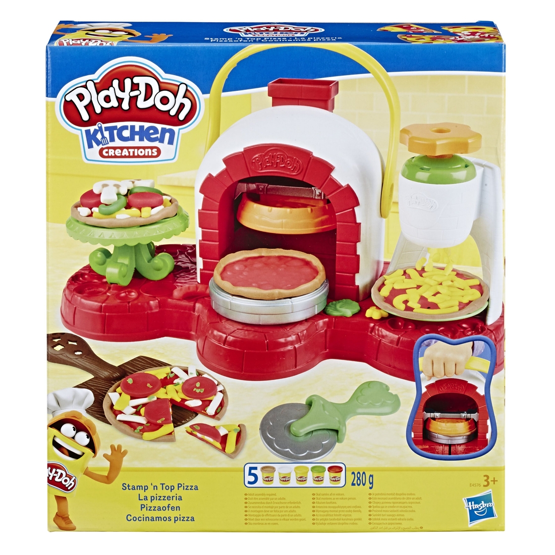 Фото Ігровий набір Hasbro Play-Doh Печемо піцу (E4576) 2000904018000