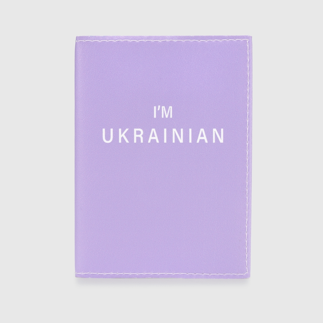Фото Обложка для паспорта 341 IM UKRAINIAN Сиреневый (2000990031228A)