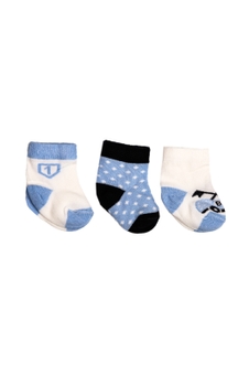 Набір з 3-х пар шкарпеток хлопчик 197/М 0-6 місяців Різнокольоровий (2000902538869)