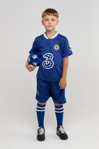 Фото Футбольна форма для хлопчика BLD ЧЕЛСИ 122 см Синій (2000989681281A)