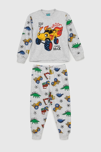 Фото Костюм (світшот+штани) для хлопчика Baby Show 231004 110 см Сірий (2000989931522D)