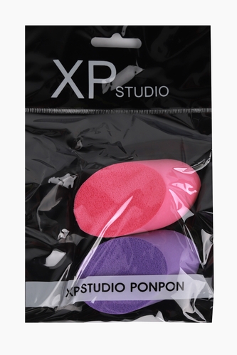 Набір спонжів 2 шт XP studio PonPon Різнокольоровий (2000989534907A)