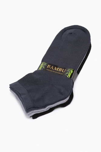 Фото Набір шкарпеток жіночих 3 шт Soho mood Bambu7.5 36-40 Різнокольоровий (2000989517689A)