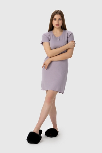 Фото Нічна сорочка жіноча Nicoletta 48003 XL Фіолетовий (2000990159595А)