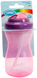 Пляшка-непроливайка з соломинкою Lindo LI 127 16 х 7 х 7 см Рожевий (2000989637097) Фото 2 з 2