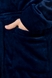 Халат мужской D417-5 XL Темно-синий (2000990242075A) Фото 5 из 9