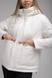 Куртка двостороння жіноча Button 62-752 2XL Молочний (2000989400233D) Фото 6 з 20