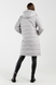 Куртка однотонна жіноча On me M22241 XL Світло-сірий (2000990314703D) Фото 7 з 15