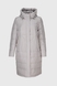 Куртка однотонная женская On me M22241 XL Светло-серый (2000990314703D) Фото 9 из 15
