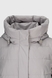 Куртка однотонная женская On me M22241 XL Светло-серый (2000990314703D) Фото 10 из 15