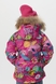 Куртка зимняя для девочки Snowgenius H26-025 110 см Малиновый (2000989629535W) Фото 4 из 18