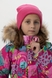Куртка зимняя для девочки Snowgenius H26-025 110 см Малиновый (2000989629535W) Фото 2 из 18