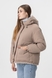 Куртка зимова жіноча 8336 2XL Темно-бежевий (2000989871965W) Фото 6 з 29