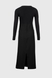 Сукня однотонна жіноча Karol 5145 XL Чорний (2000990319098D) Фото 8 з 9
