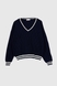 Пуловер однотонний жіночий Park karon 10339 One Size Темно-синій (2000989850892D) Фото 8 з 12