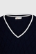 Пуловер однотонний жіночий Park karon 10339 One Size Темно-синій (2000989850892D) Фото 10 з 12