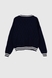 Пуловер однотонний жіночий Park karon 10339 One Size Темно-синій (2000989850892D) Фото 9 з 12