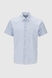 Рубашка классическая однотонная мужская Redpolo 3916 3XL Светло-голубой (2000990632487S) Фото 7 из 10
