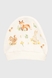 Шапка для малышей Patsan 807 Мишка One Size Молочный (2000989933441D) Фото 1 из 4