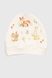 Шапка для малышей Patsan 807 Мишка One Size Молочный (2000989933441D) Фото 3 из 4