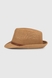 Шляпа-Трилби 726-4 One Size Коричневый (2000990606136S) Фото 2 из 6