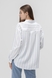 Сорочка з візерунком жіноча Karol 5118 L Білий (2000990006516D) Фото 4 з 13