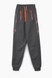 Спортивні штани для хлопчика з принтом Pitiki 1006-3 176 см Сірий (2000989523772D) Фото 7 з 13