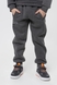 Спортивні штани з принтом для хлопчика Atescan 1104-1 152 см Графітовий (2000990263278W) Фото 1 з 14