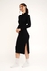 Сукня однотонна жіноча LAWA WTC02349 XL Чорний (2000990263704D)(LW) Фото 2 з 8