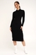Сукня однотонна жіноча LAWA WTC02349 XL Чорний (2000990263704D)(LW) Фото 1 з 8